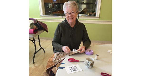 MLK Day quilt-a-thon in Sherborn
