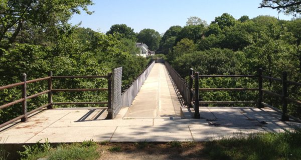 Echo Bridge railing project gaining steam