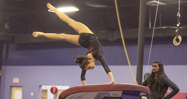 Raider gymnastics prevails through illness