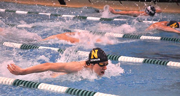 Sonkin leads Rocket swim team to undefeated season
