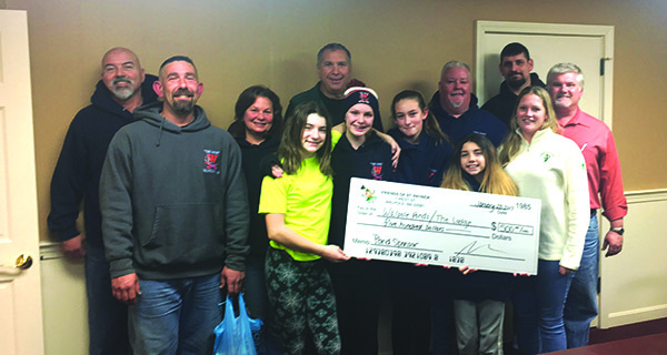 Friends of St. Patrick help Walpole Ponds