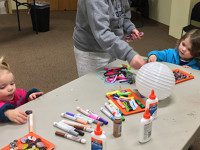 Dover Library makes Chinese paper lanterns