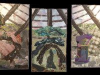 Needhamite Goody exhibits quilts at Arboretum