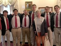 Colgate Thirteeen entertains at COA