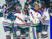 Boys and girls hockey earn pair of shutouts