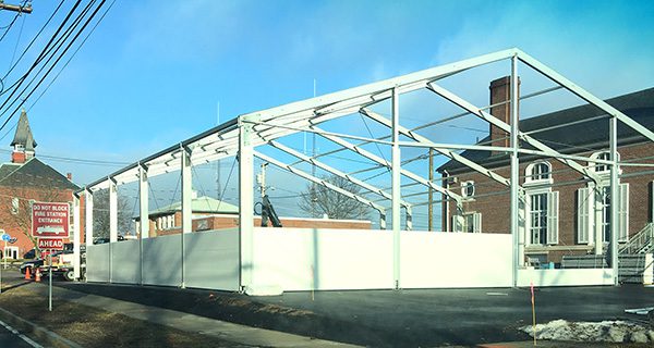 Walpole FD doing well in temporary space