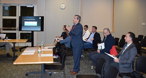 Town meets to discuss budget