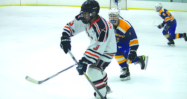 Rebel hockey dominant on  senior night