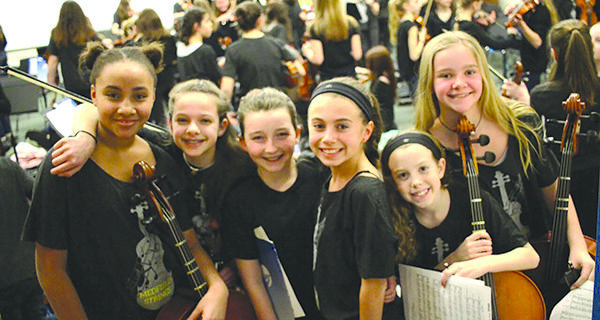 Medfield is side-by-side with Berklee World Strings