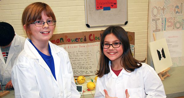 Fiske Elementary PTO holds science fair