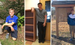 Three Sherbornites to become Eagle Scouts