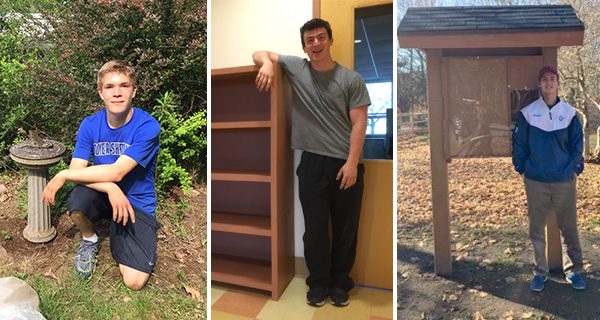 Three Sherbornites to become Eagle Scouts