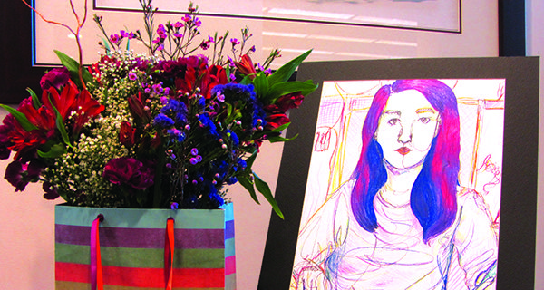 Art’N Bloom charms at Medfield Library