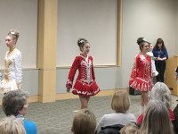 Westwood hosts Irish stepdancing
