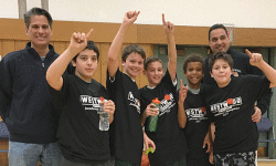 6th grade Westwood Basketball Jamboree Champions