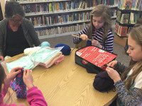 Westwood children love to knit