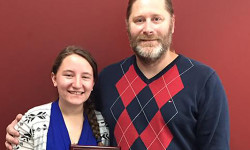 Hootstein is Outstanding Student of the Year