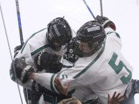 Fahey guides Wolverines to playoff wins