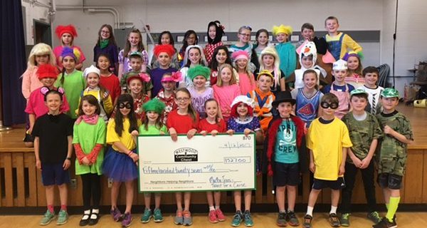 Martha Jones students support Community Chest
