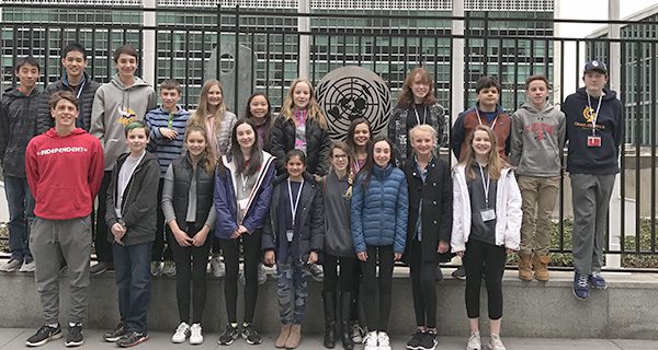 CRS students attend NYC Model UN