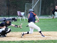 Rebels and Rockets battle on baseball diamond