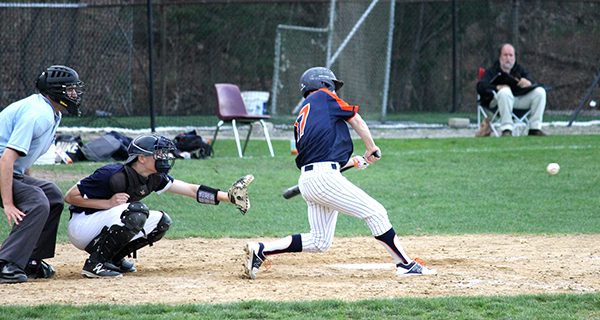 Rebels and Rockets battle on baseball diamond