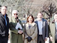 Elm Bank ribbon-cutting on May 14