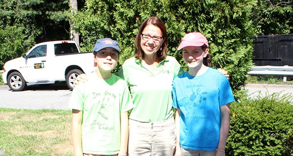 Girl Scouts build culinary herb garden