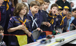 Cub Scouts hold Pinewood Derby