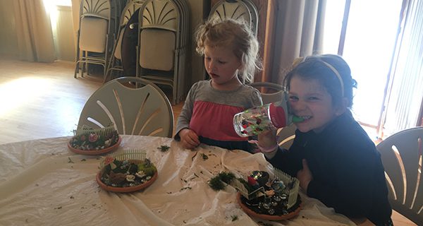 Sherborn Library hosts fairy garden workshop
