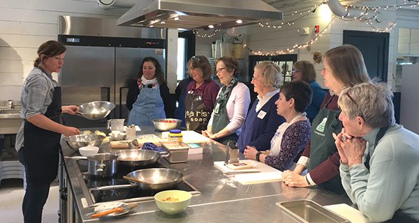 Farm hosts seniors for French cooking