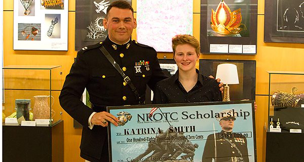 Smith receives full NROTC scholarship