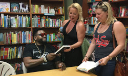 David Ortiz makes book tour stop in Wellesley