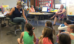 Local children’s author visits Wheelock