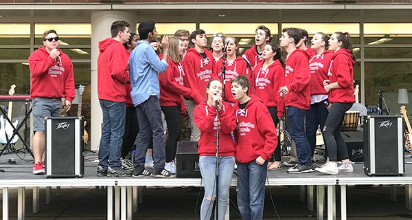 Courtyard Sunfest at WHS shines