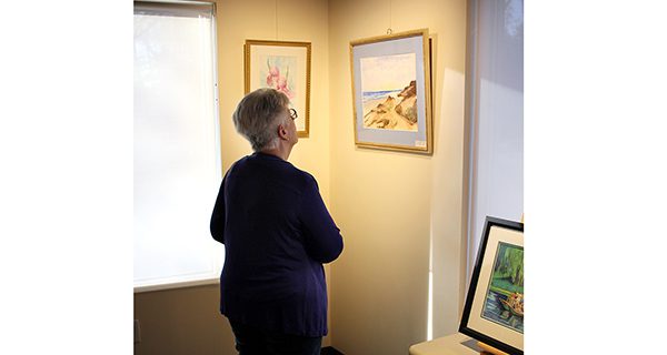 Artist Wollak’s work displayed at Medfield TV