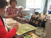 Westwood Seniors produce amazing watercolors