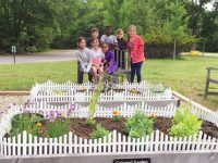 Powisset Garden Club visit 3rd graders