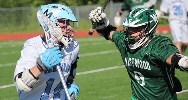 Lacrosse battles Medfield in state tournament