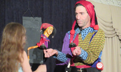 Alex the Jester in Sherborn