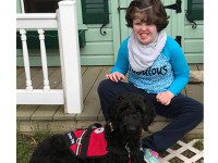 Family receives service dog