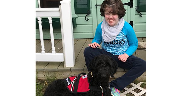 Family receives service dog