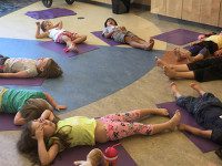 Children’s yoga integrates physical and literate