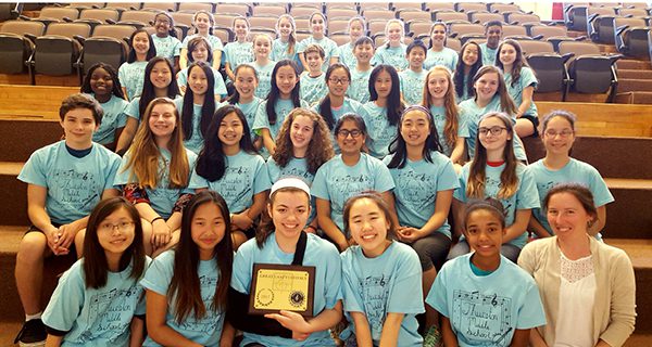 Middle school orchestra wins highest honors