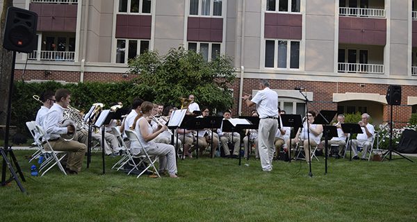 WestwoodWinds performs American medley concert
