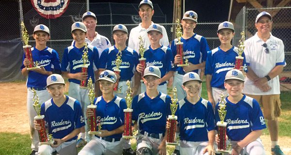Strong summer showing by DS Youth Baseball