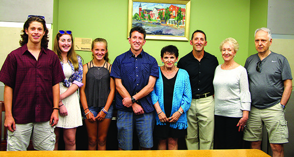 Library permanently displays St. George painting