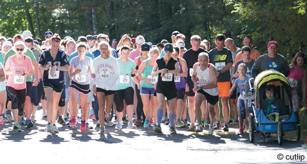 Charles River Center holding road race