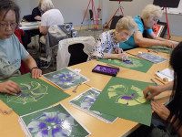 Library hosts $45 million flower workshop