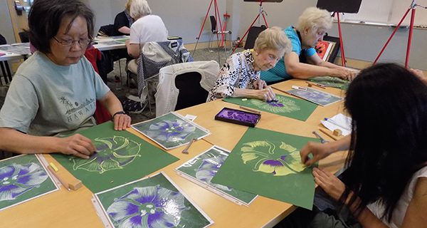 Library hosts $45 million flower workshop